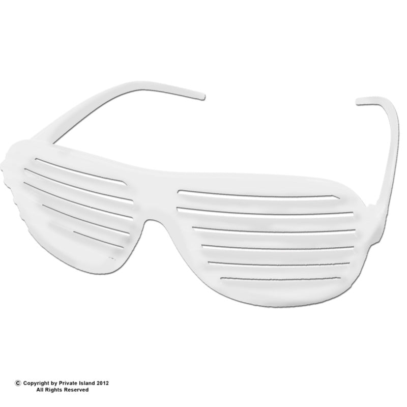 Shutter Shades White 12 PACK 1163D